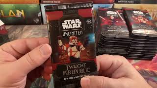 Twilight Of The Republic Is It Enough To Repair The Damage Of Set 2? Star Wars Unlimited Box Opening