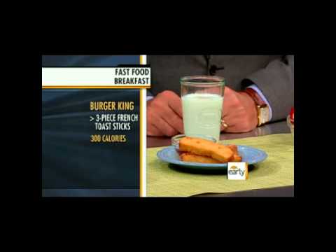 Healthy Fast Food Breakfast