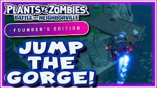 Jump the Gorge! Plants vs Zombies Battle for Neighborville