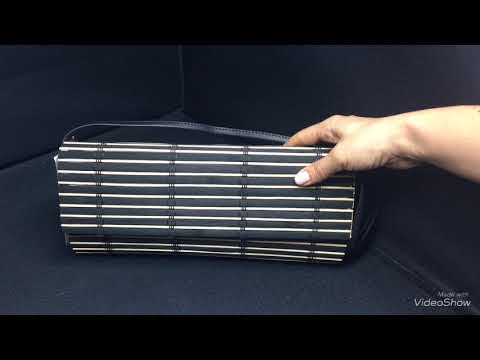 Bolsa carteira palha