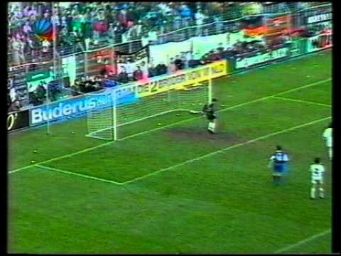 93/94 Gladbach - Leipzig 6:1 27. Spieltag