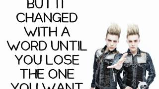 Jedward - What it feels like (Lyrics)