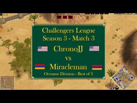Challengers League - ChronoJJ vs Miracleman- Match 3