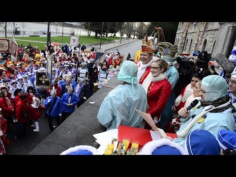 12.02.2016 -Sturm auf das Behördenhaus in Koblenz
