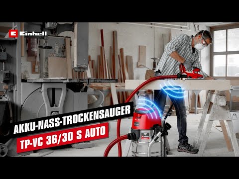 Einhell Power X-Change Akku-Nass-Trockensauger TP-VC 36/30 S Auto-Solo