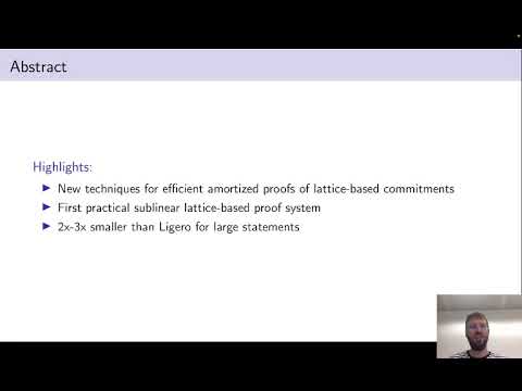 Practical Sublinear Proofs for R1CS from Lattices