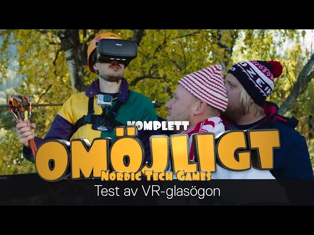 YouTube Video - Komplett Omöjligt Test av VR-glasögon