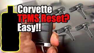 C6 Corvette TPMS Reset Made Easy