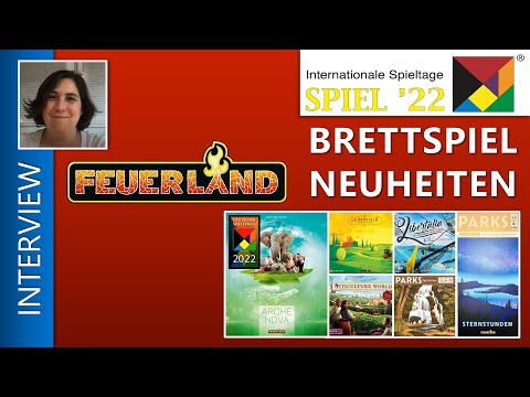 SPIEL 22 Neuheiten Feuerland Spiele Brettspiele Vorschau  auf der Spielmesse SPIEL 2022 in Essen