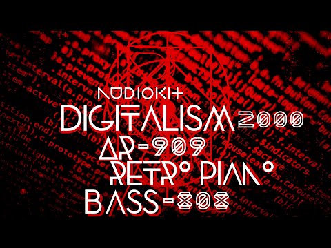 Audiokit / Digitalism 2000 // Retro Piano // Bass-808 // AR-909