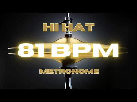 81 BPM - Hi Hat Metronome