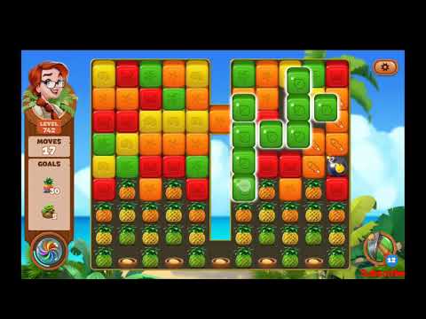 Lost Island Blast Adventure Level 742 NO BOOSTERS - A S GAMING