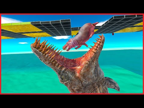 DANGEROUS UNSTABLE BRIDGE, WHO can PASS | ARBS - Animal Revolt Battle Simulator