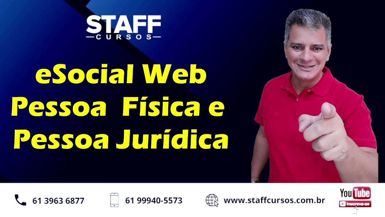 eSocial Web Obras - Pessoa Física e Jurídica