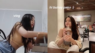 VLOG: new phone + cleaning my room + online class + eyelash extensions