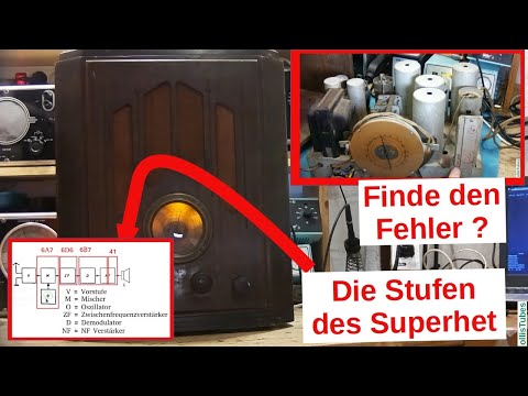 [174] Stufen des Superhetempfängers, Signalverfolgung , Obsthändler,  Westinghouse WR48 Teil2