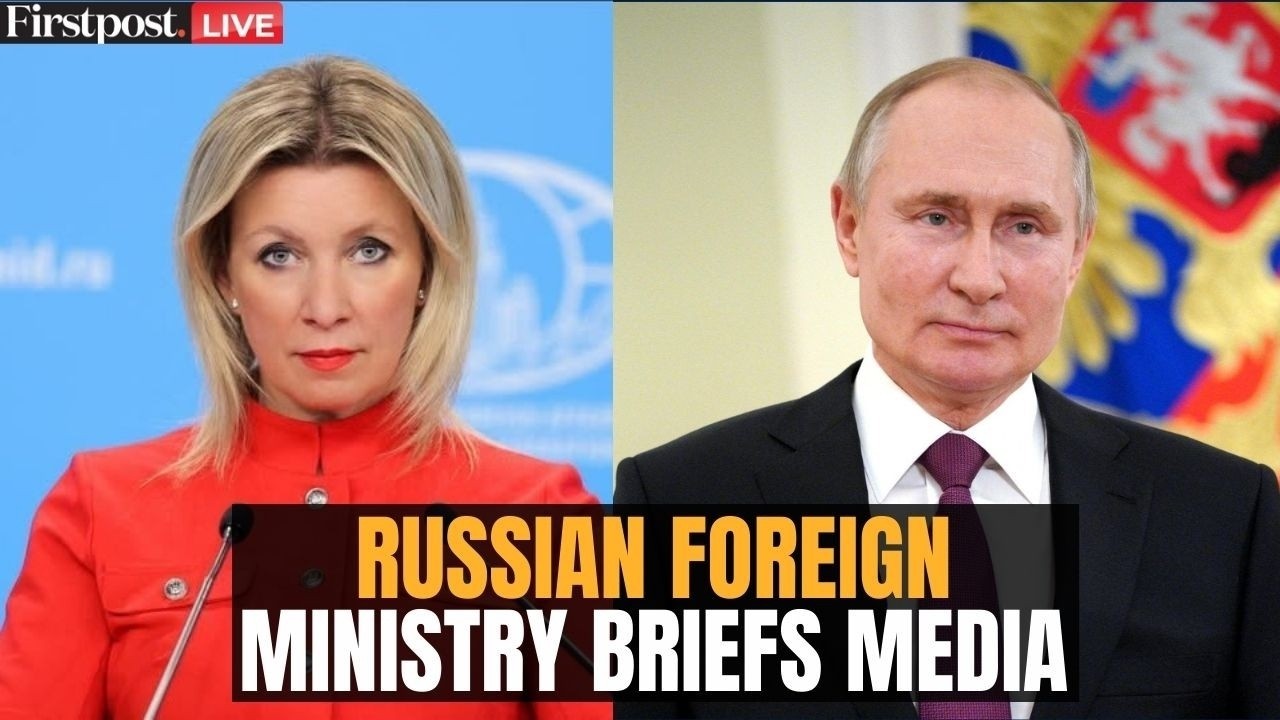 Russia MoFA LIVE: Russian Foreign Ministry Spokesperson holds Weekly Briefing | N18G
