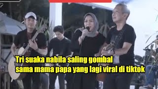 Download lagu mama papa nabila yang viral tiktok ikut live bareng tri suaka & nabila di menowa cafe mp3