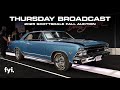 FYI Thursday Broadcast Replay Barrett Jackson 2025 Scottsdale Fall Auction Thursday Oct 16