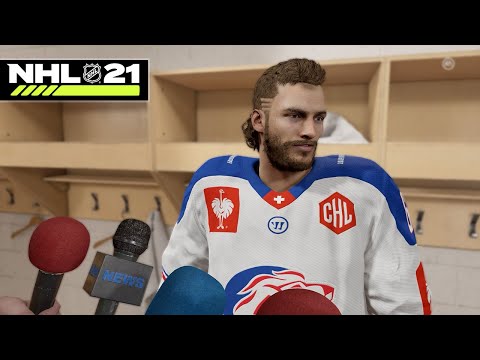 NHL 21 BE A PRO #1 *RUSTY GOES TO EUROPE*