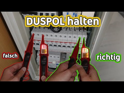 DUSPOL richtig benutzen - Drehfeldmessung