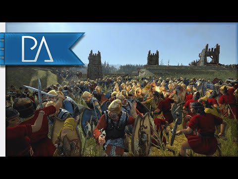 THESE CHARIOTS ARE UNSTOPPABLE! - 4v4 Siege - Total war: Rome 2 (ft. JoeOnit)