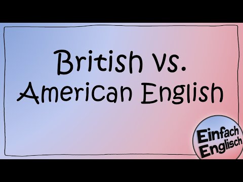 How do American English and British English differ? | Simply English