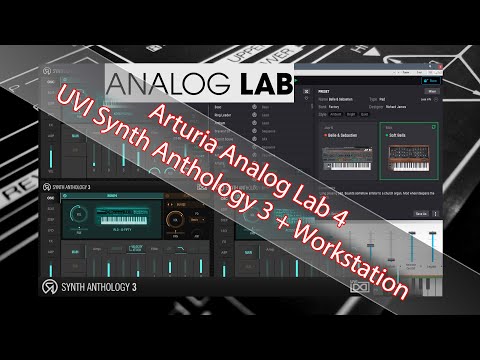 UVI Synth Anthology 3 compared to Arturia Analog Lab