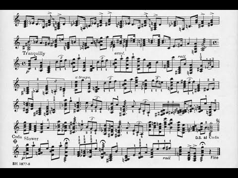 Bix Beiderbecke-Red Norvo - In a Mist for Xylophone (1928) [Score-Video]