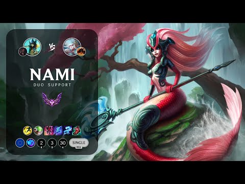 Nami Support vs Janna - EUW Master Patch 13.5
