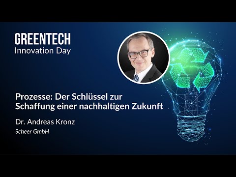 GreenTech Innovation Day 2023 - Dr. Andreas Kronz - Best Practice