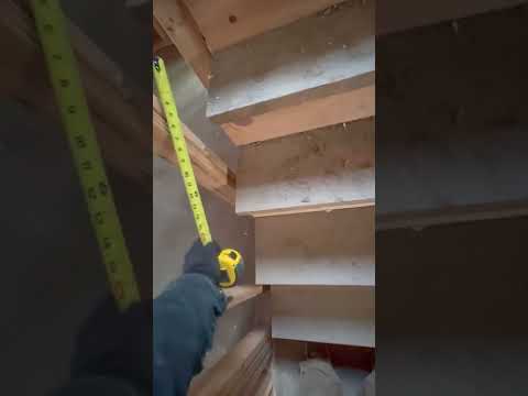How to build stairs with a landing pt. 2