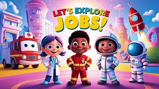 Career Explorers! 🚀👩⚕️👷 Let's Learn About Jobs | Fun Educational Video for Kids