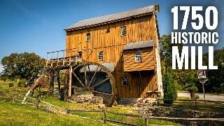 A Beautiful Morning at Wade's Mill: Strolling tour of the 1750 Wade's Mill in Raphine, VA