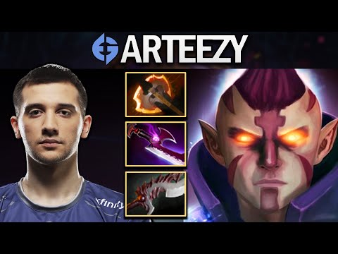 EG.ARTEEZY ANTI-MAGE WITH 21 KILLS - DOTA 2 7.27 GAMEPLAY