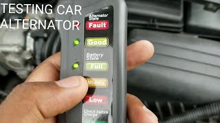 HOW TO CHECK AND LOAD A ALTERNATOR AND BATTERY TUTORIAL