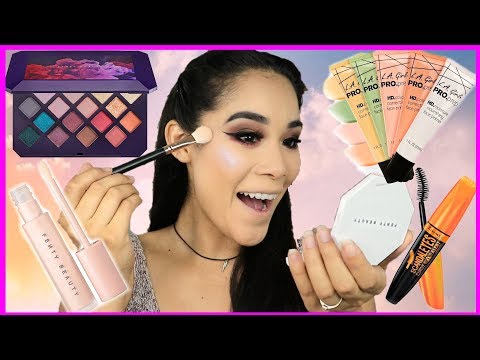 Trying Out New Makeup | FENTY BEAUTY, RIMMEL, LA GIRL