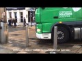 Lidl Lorry Truck Get Stuck East Street Southampton GORFCAM Southampton Car Cam Man Dash Cam