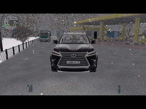 City Car Driving - LEXUS LX570 WALD | Winter driving