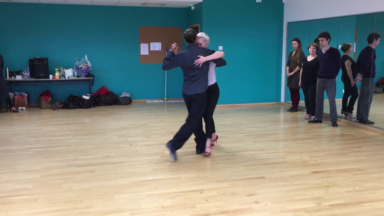 Récap stage milonga - Dijon - Aurore Chadoin et Enzo Hoces - 5 Fev 2017