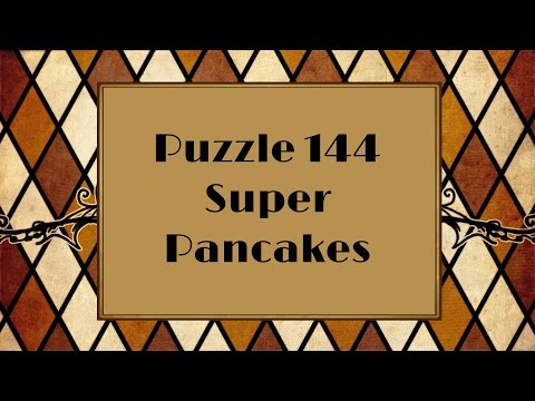 Professor Layton and the Diabolical Box/Pandora's Box - Puzzle 144: Super Pancakes
