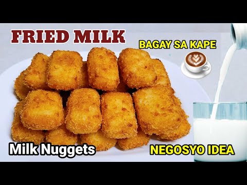 FRIED MILK RECIPE | Melt in Your Mouth Fried Milk | NEGOSYONG PATOK | Leche Frita 🍞| MILK NUGGETS