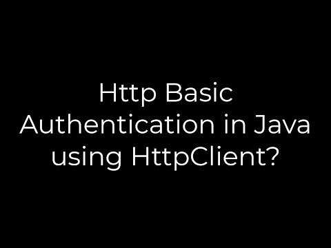 Java Http Basic Authentication In Java Using Httpclient5solution