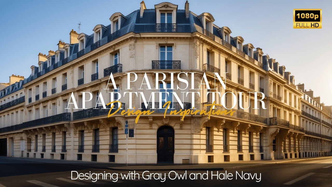 Designing with Gray Owl and Hale Navy: A Parisian Apartment Tour
