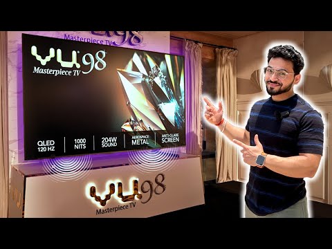 Vu  98 inches Smart QLED TV