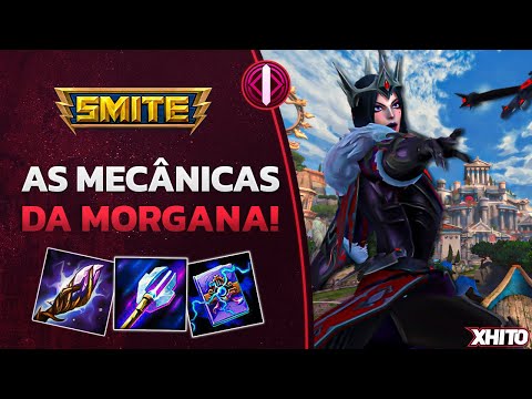 A mecânica desse personagem É BOA DEMAIS! MORGANA LE FAY MID - ⚡ Smite BR Ranked Conquista