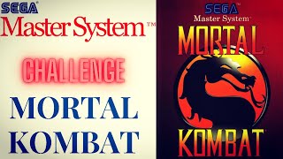 Mortal Kombat SEGA Mastersystem  #mastersystemchallenge