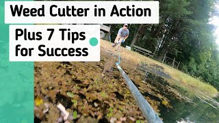 REVIEW Pond Weed Cutter in Action and 7 Tips for Success