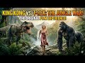 The Beast S Protection ️‍ Kong Vs T Rex Final Battle