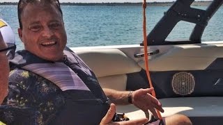 Determined amputee celebrates life, goes wakesurfing